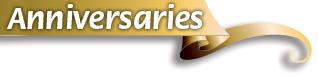 anniversaries